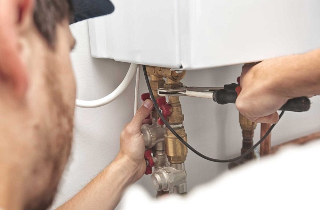 Can a water heater leak be repaired?